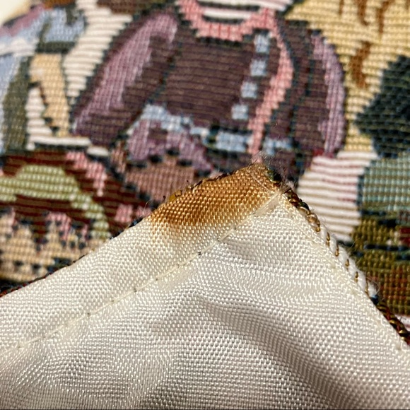 Vintage 90's Mirrors Children of the World Tapestry Vest - Picture 12 of 12